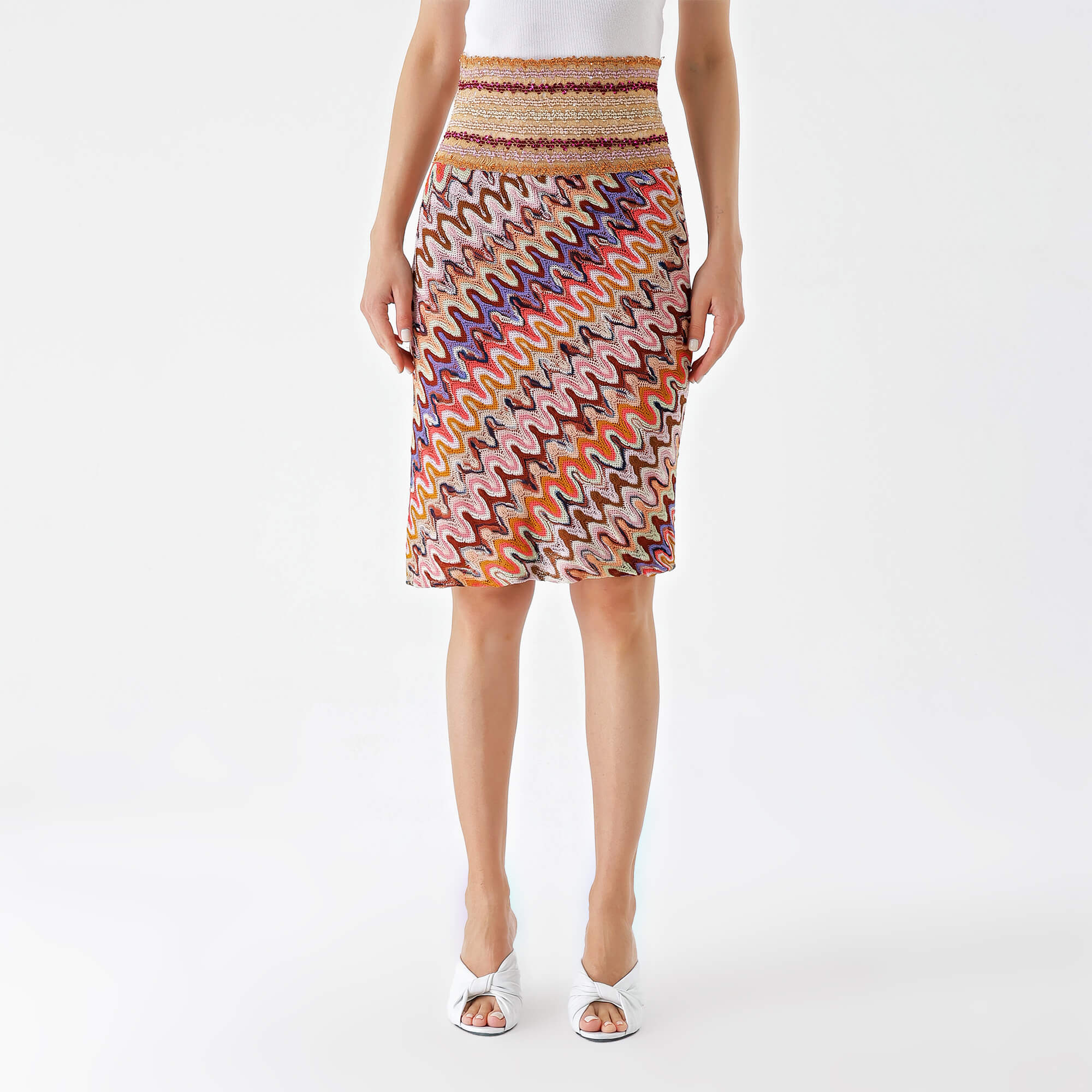 Missoni Mare - Multicolor&Sequin Skirt